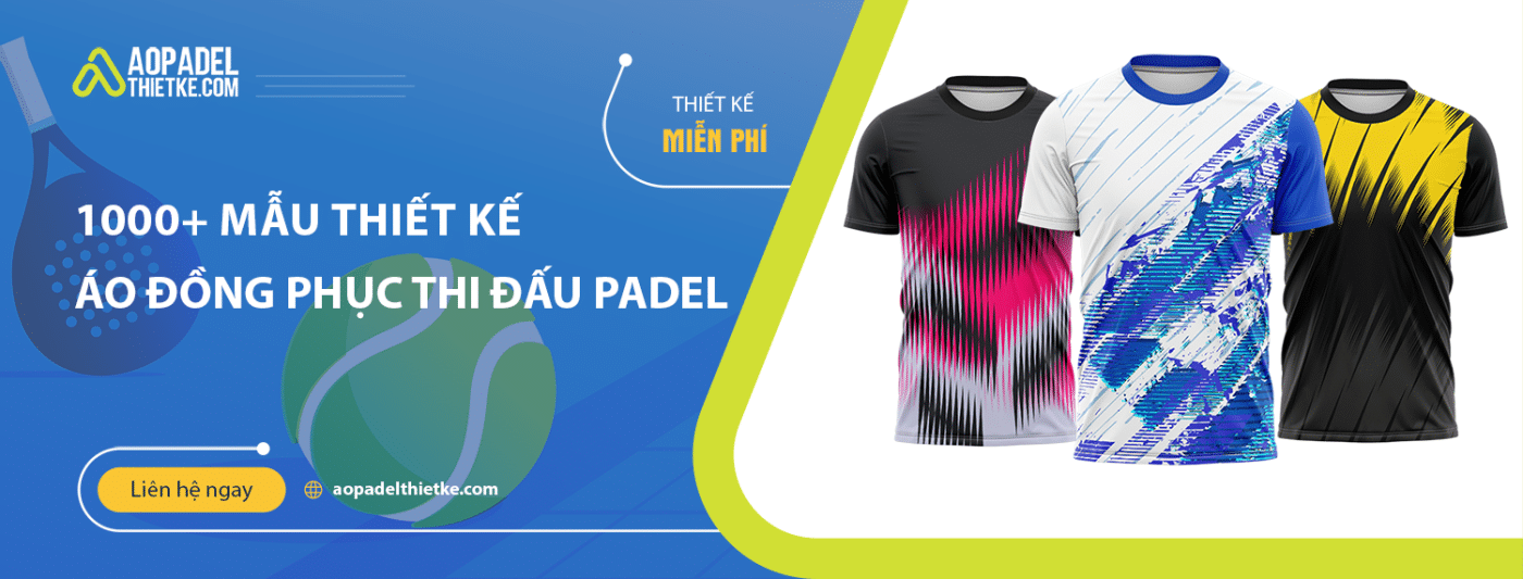 Banner Áo Padel Thiết Kế